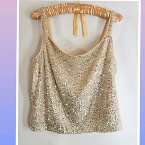✨1 State Sequin Sparkle Tank Top✨